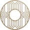 Ekena Millwork Empire Wood Fretwork Pierced Ceiling Medallion, Hickory, 16"OD x 5 7/8"ID x 1/4"T CMWP16X16X0250EPHI - alternate 1